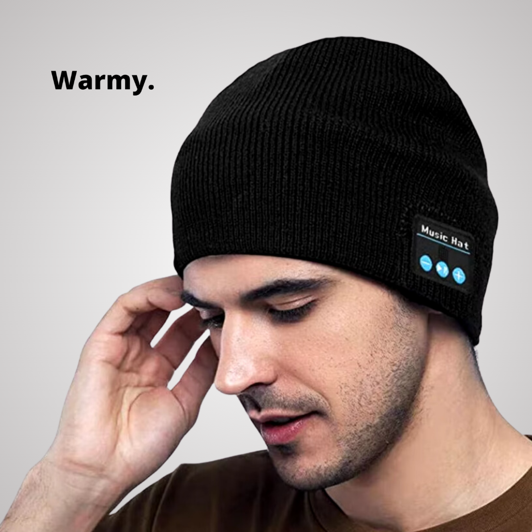 Heating beanie™ - כובע צמר עם אוזניות מובנות