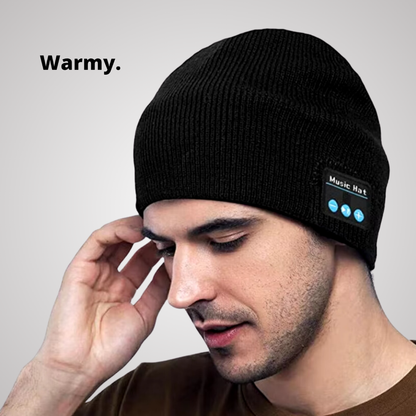 Heating beanie™ - כובע צמר עם אוזניות מובנות